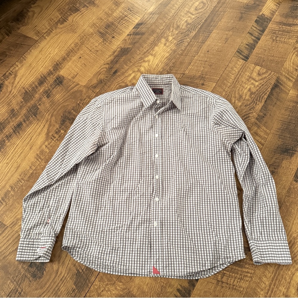 Untuckit men’s shirt gingham easter